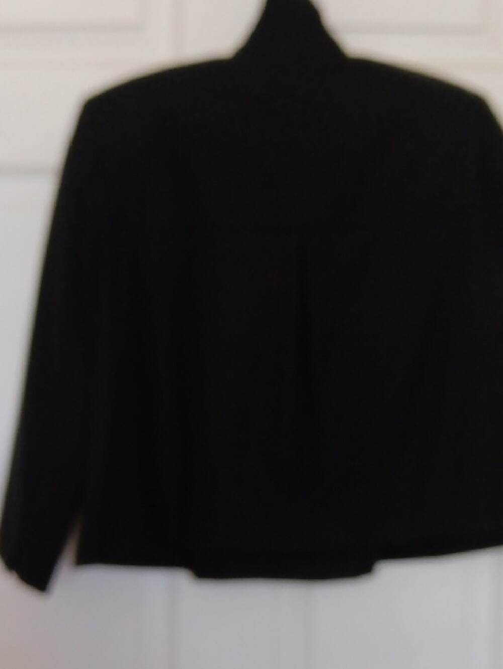 Laundry by Design Black Double-Breasted Women's HighStyled Jacket.Size 4.Vintage - Picture 6 of 11